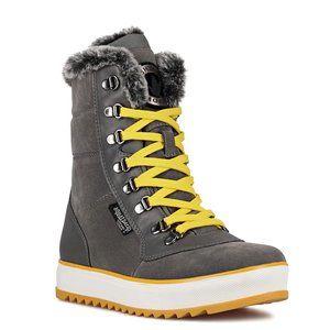 BNIB Aquatherm by Santana "Maya" Boots in Grey/Mustard